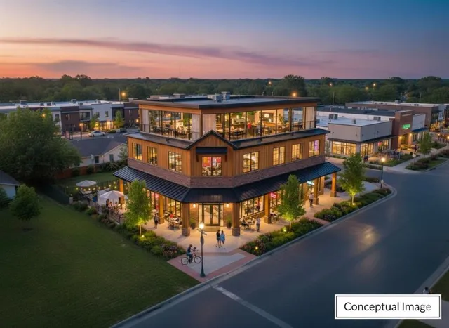a view of a city from a lake