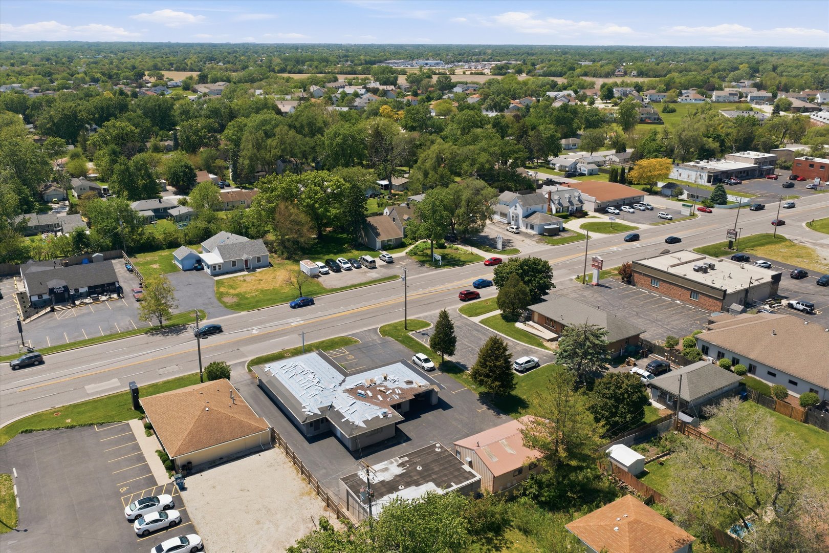 2304 Plainfield Road Crest Hill, IL 60403 - Photo 51 of 56 an aerial view of a city with lots of residential buildings