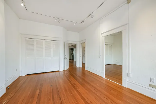 wooden floor in an empty room