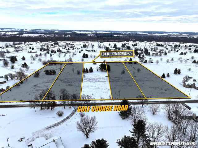 $64,900 | Lot 5 Golf Course, Brodhead, WI 53520