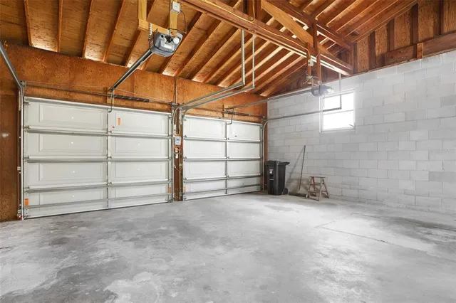 a view of a empty room with an empty room