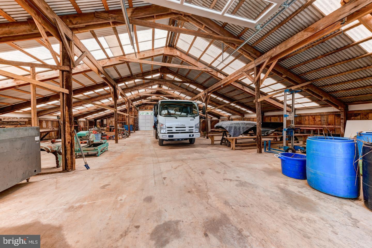 80 Red Cliff Road Upper Black Eddy, PA 18972 - Photo 55 of 70 Working garage interior