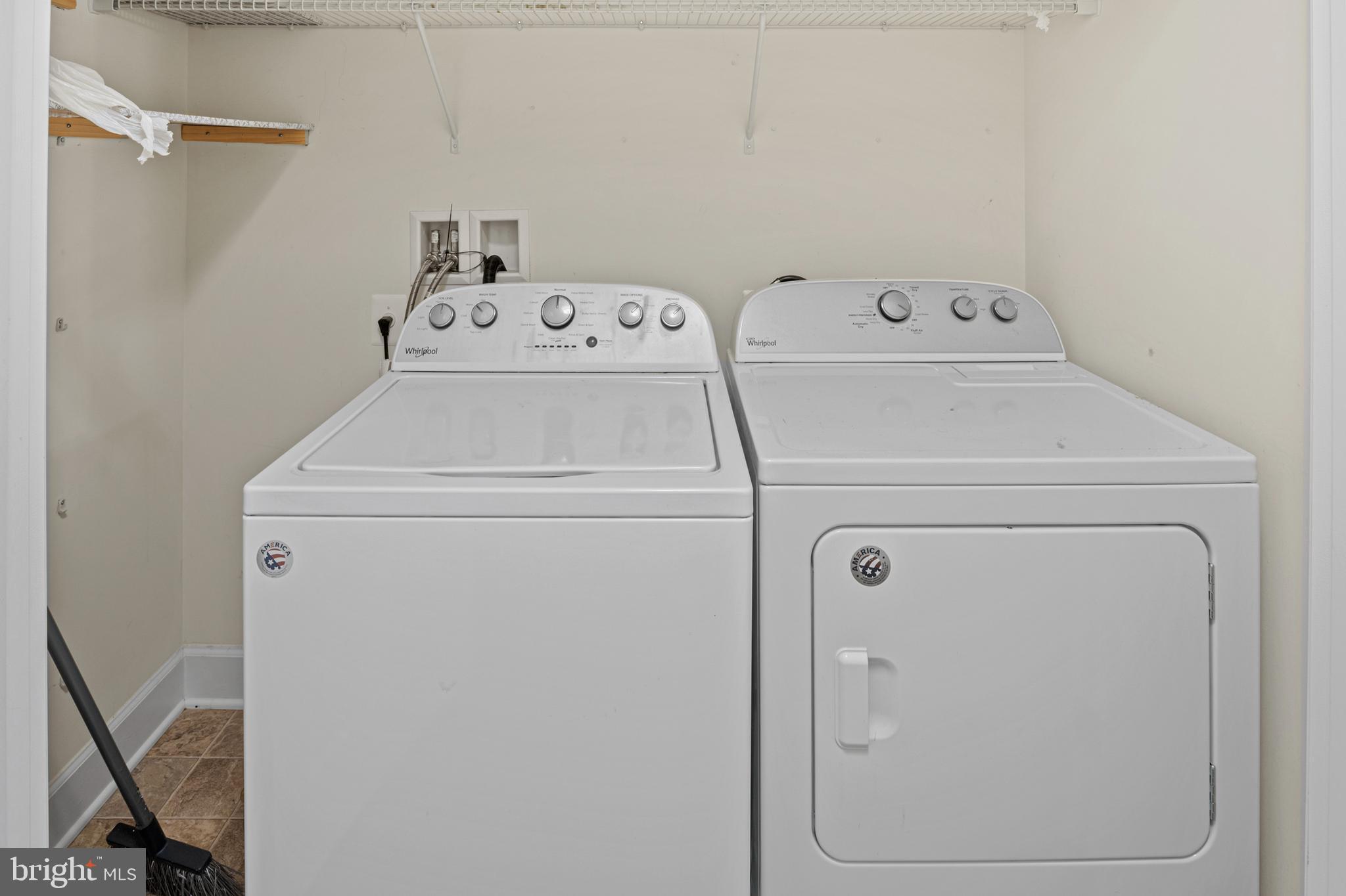 10530 Resort Road, Unit 110 Ellicott City, MD 21042 - Photo 20 of 21 a utility room with dryer and washer