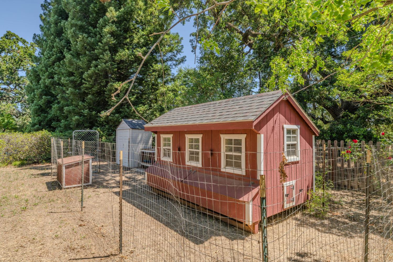 9069 Bader Road Elk Grove, CA 95624 - Photo 62 of 70 Fenced Chicken coop