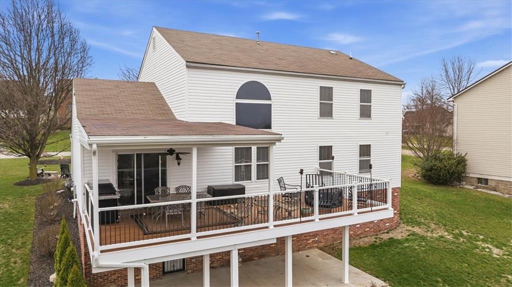 140 Cedar Ridge Drive Monaca, PA 15061 - Photo 28 of 34 a view of a house with yard and sitting area