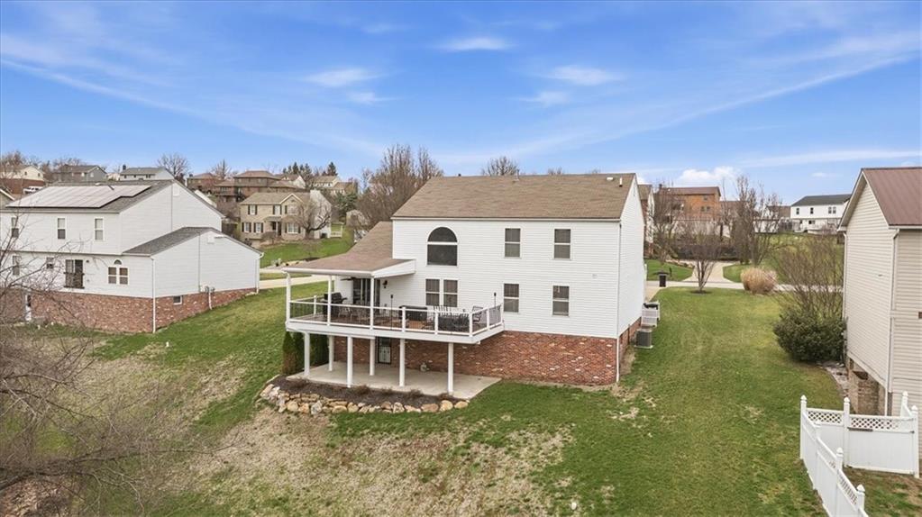 140 Cedar Ridge Drive Monaca, PA 15061 - Photo 31 of 34 an aerial view of residential houses with outdoor space and trees
