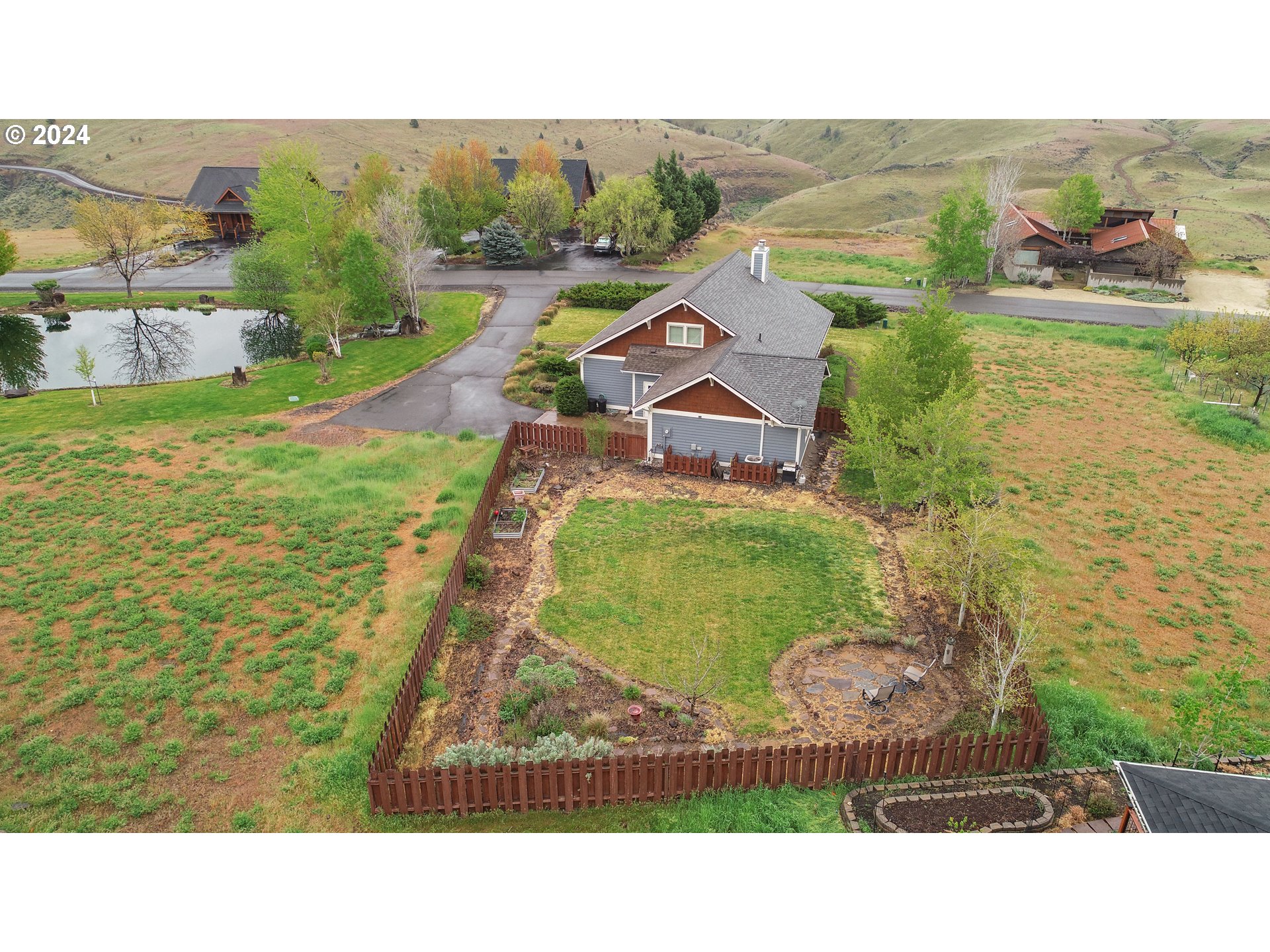 1504 Fish Camp Road Maupin, OR 97037 - Photo 47 of 48 Drone View/UAV