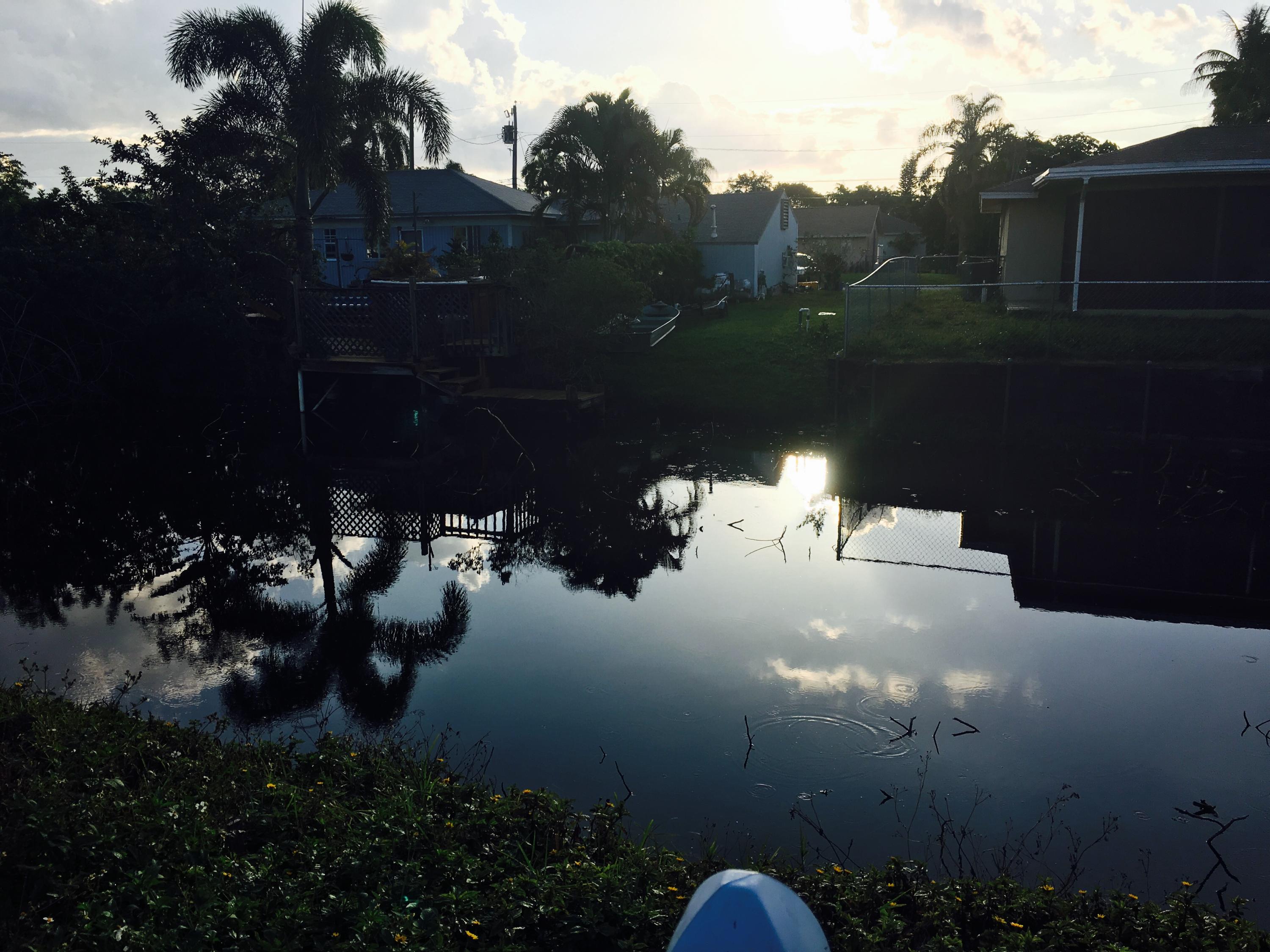 6714 Rigger Road Lake Worth, FL 33462 - Photo 10 of 26 Canal off back garden fenced and serene