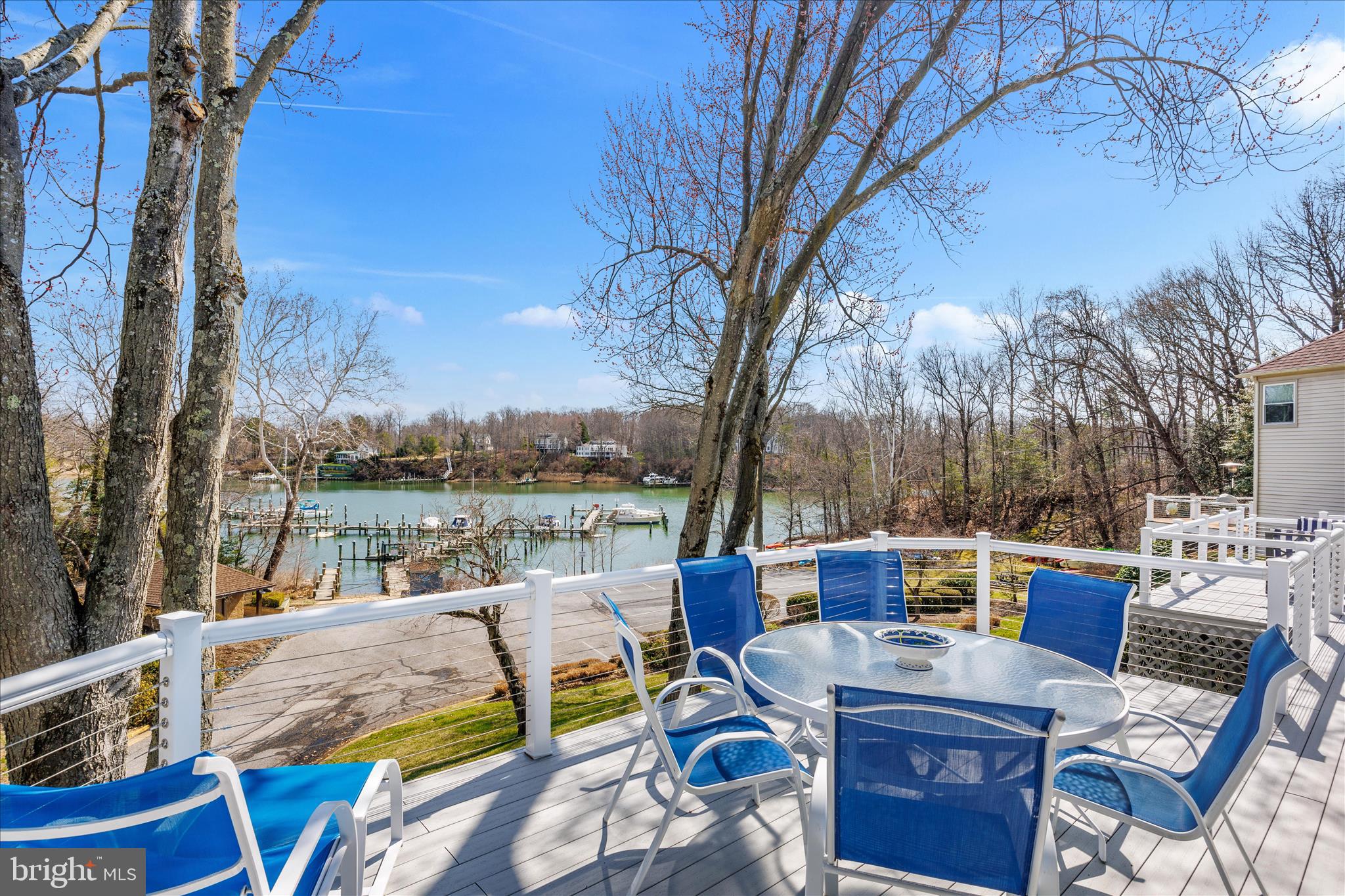 253 Milthorn Court Riva, MD 21140 - Photo 52 of 71 a view of a patio with couches chairs and a potted plant