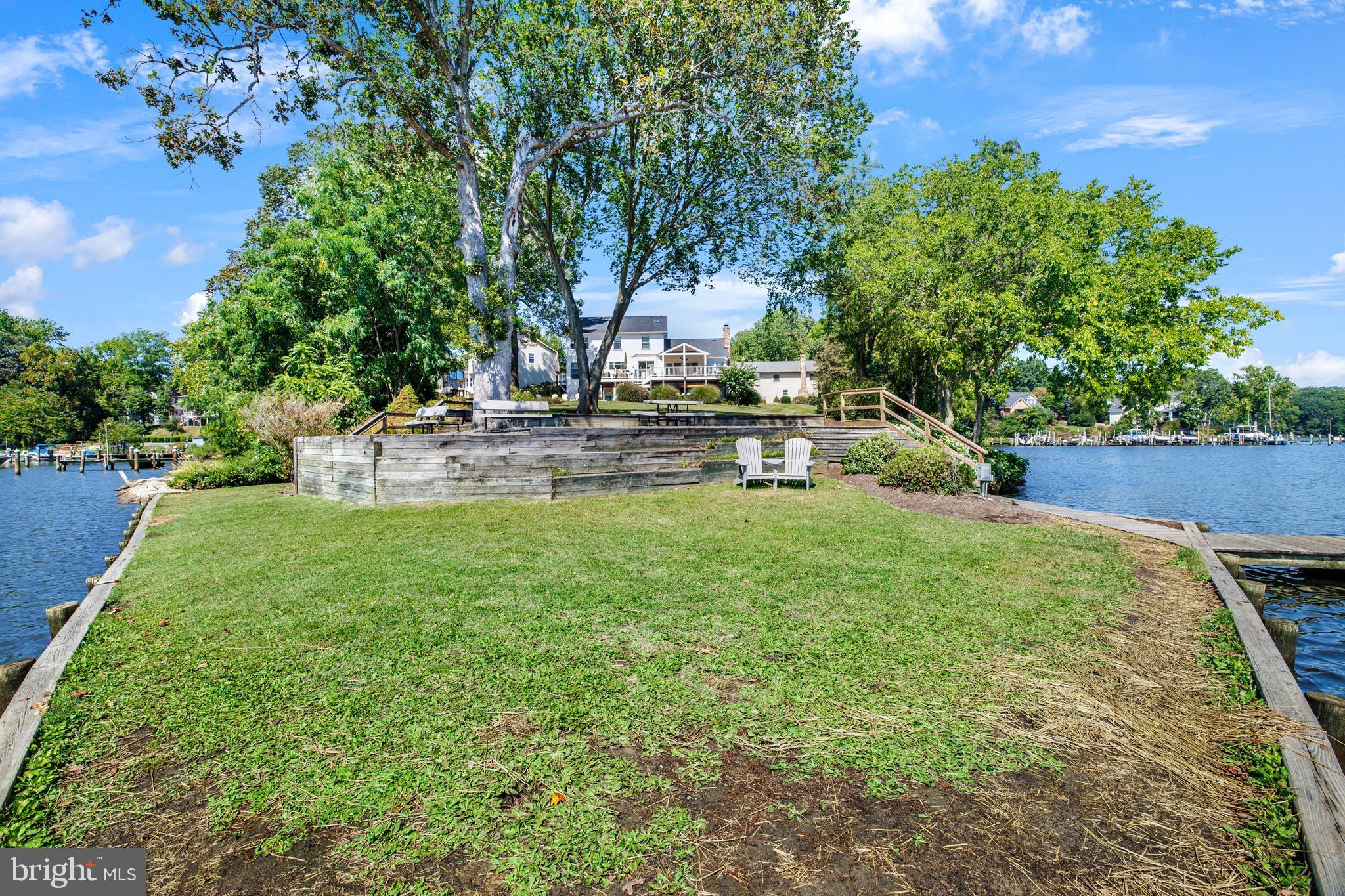 253 Milthorn Court Riva, MD 21140 - Photo 63 of 71 a view of a backyard with sitting area