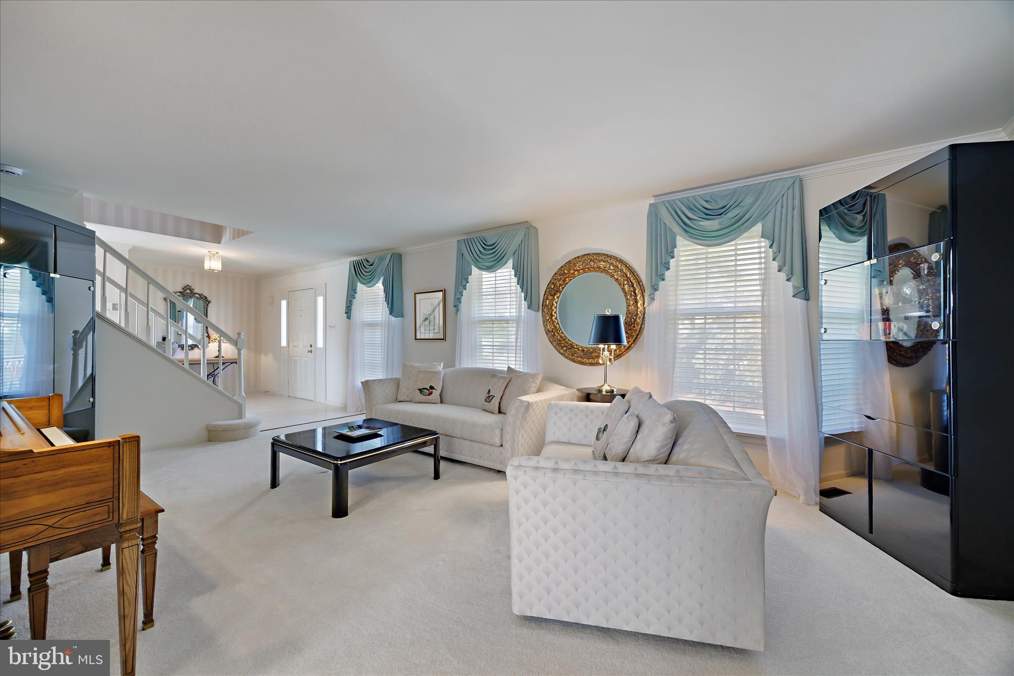 253 Milthorn Court Riva, MD 21140 - Photo 10 of 71 a living room with furniture and a fireplace