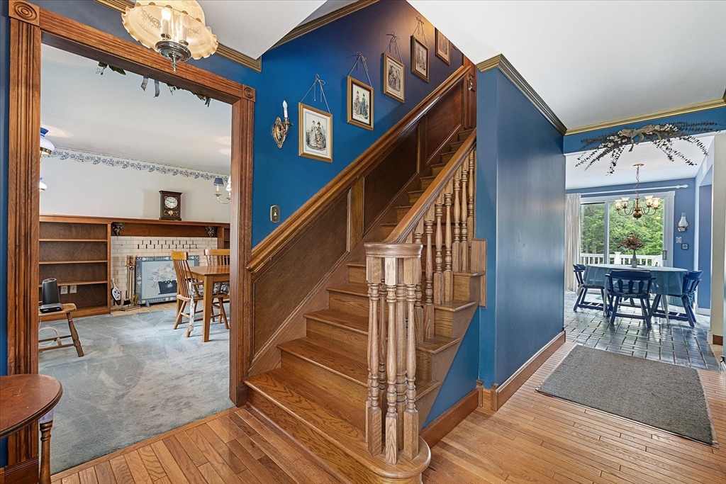 40 North Fitzwilliam Road Royalston, MA 01368 - Photo 3 of 42 a view of entryway and hall with wooden floor