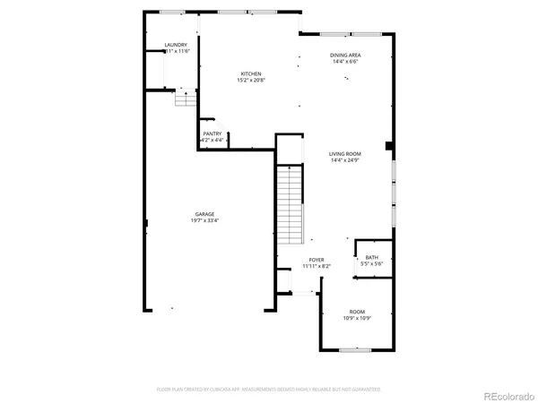 a picture of floor plan