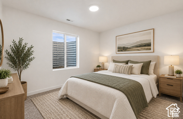 2503 North Scarlet Road, Unit 252 Eagle Mountain, UT 84005 - Photo 15 of 17 White walls complement the light-toned wood-finish flooring