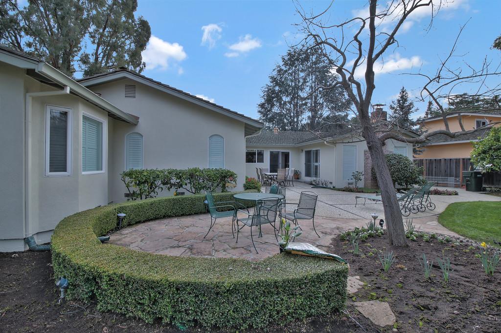 1115 Covington Road Los Altos, CA 94024 - Photo 8 of 39 a view of a house with backyard and sitting area