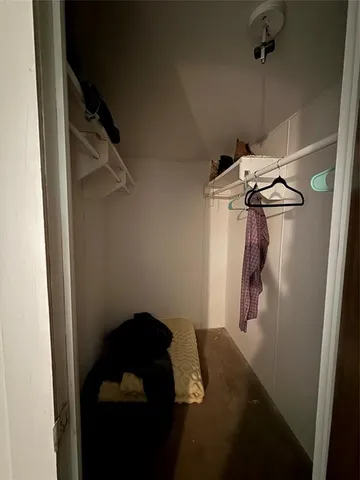 a view of walk in closet