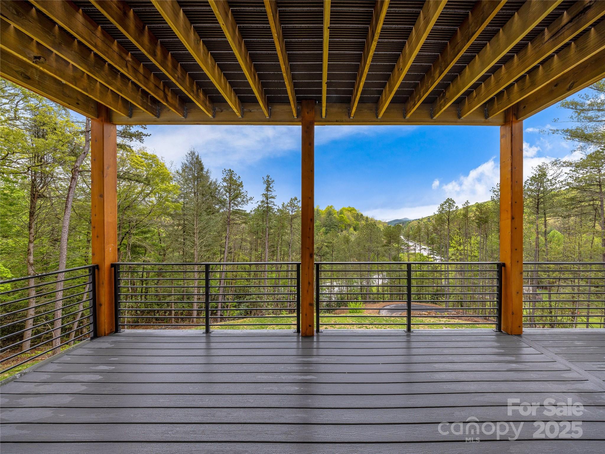 74 Jeranna Road Mills River, NC 28759 - Photo 5 of 42 a view of a balcony