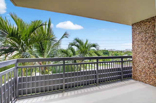 a view of a roof deck