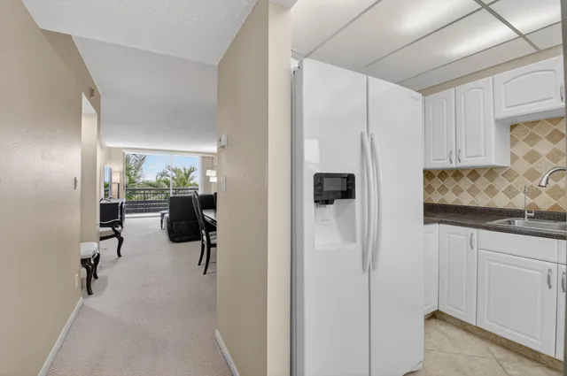 a walk in closet with window