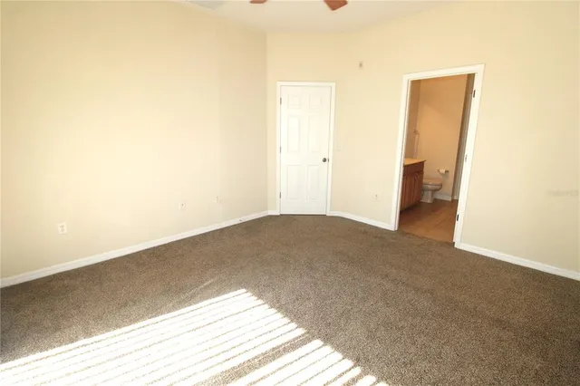 a view of empty room