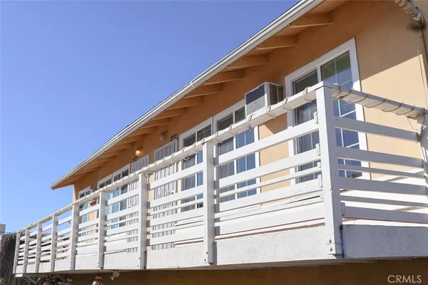 a front view of a building