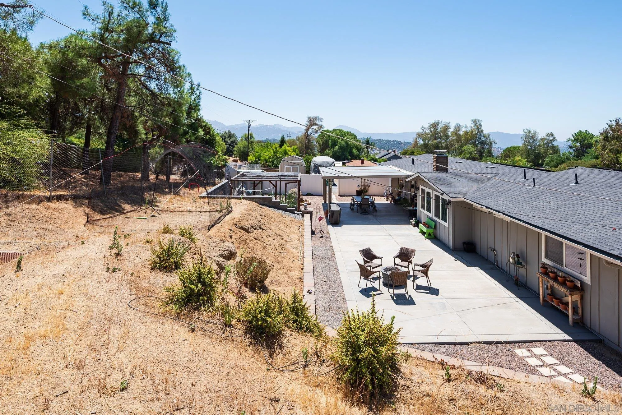 2855 North Victoria Drive Alpine, CA 91901 - Photo 24 of 42 a view of a terrace with chairs