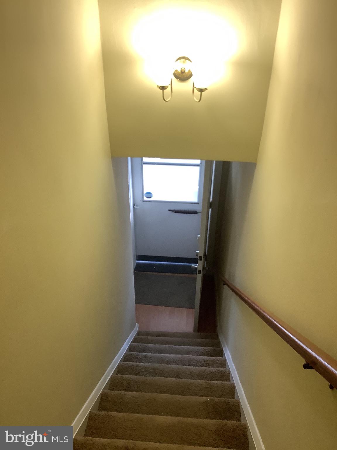 32 Warren Road Baltimore, MD 21221 - Photo 29 of 42 Looking Down Stairs at Main Entrance