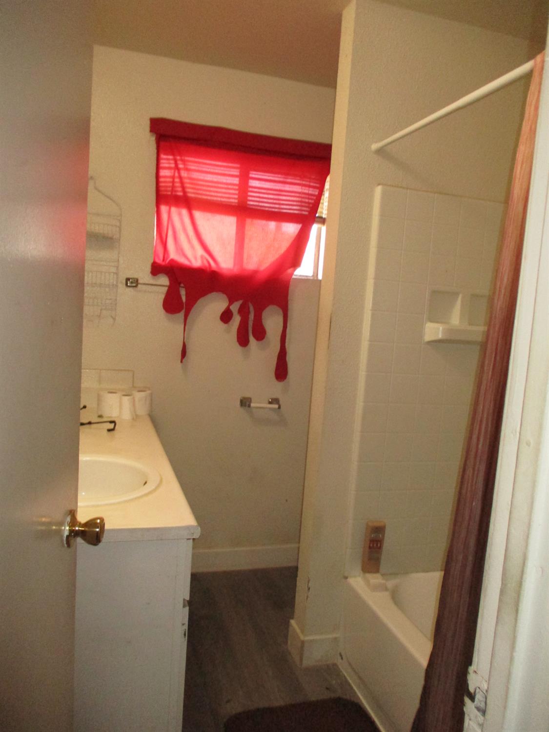 8437 Cherbourg Way Stockton, CA 95210 - Photo 8 of 28 a bathroom with a shower and a sink