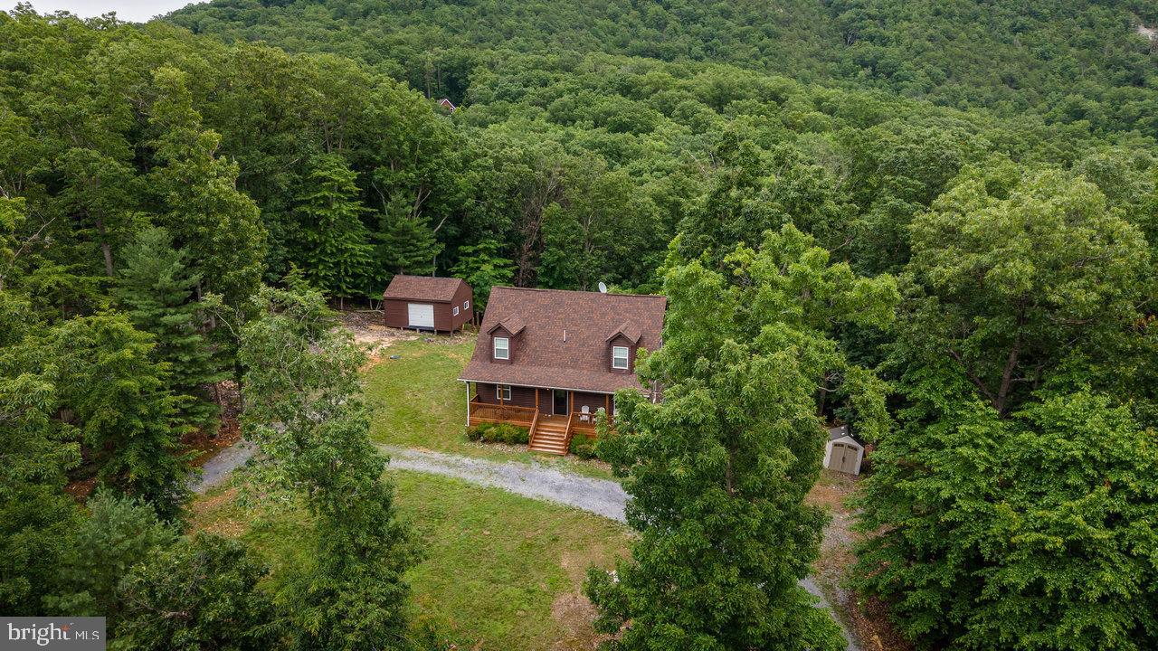 159 Park View Shenandoah, VA 22849 - Photo 42 of 66 an aerial view of a house with a yard