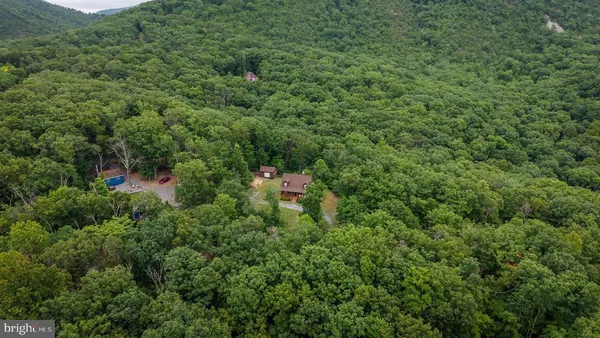 a view of a mountain in the distance