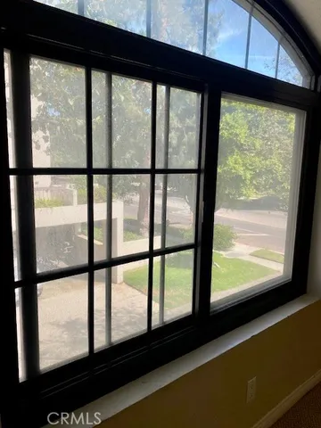 a view of a small space