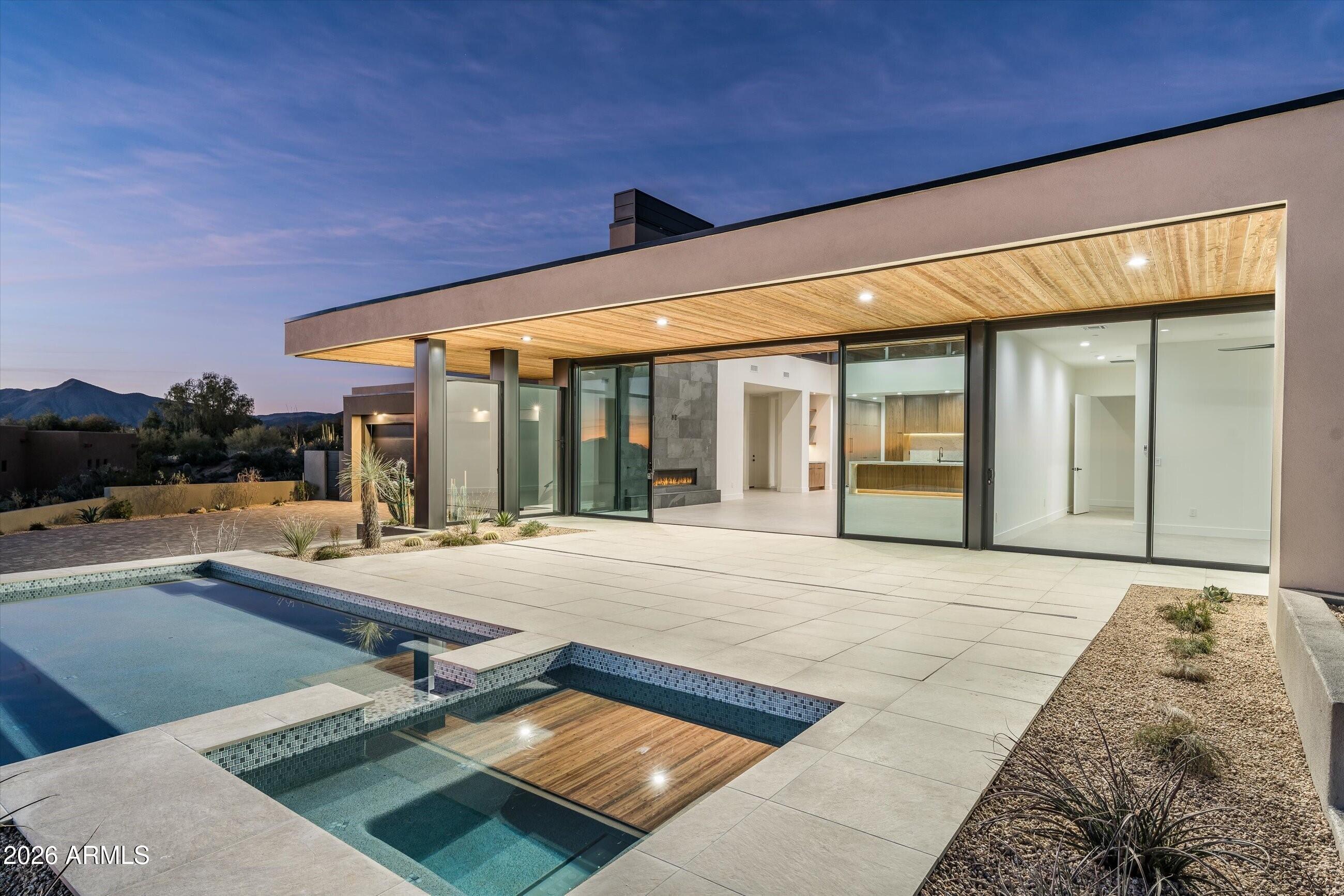 10948 East Rising Sun Drive Scottsdale, AZ 85262 - Photo 7 of 55 007_Twilight Pool Views