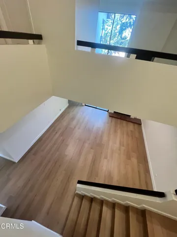 a view of wooden floor