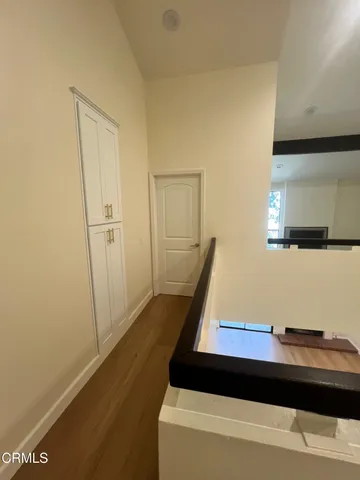 a room with a window and a table