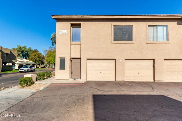 a view of a house with a outdoor space