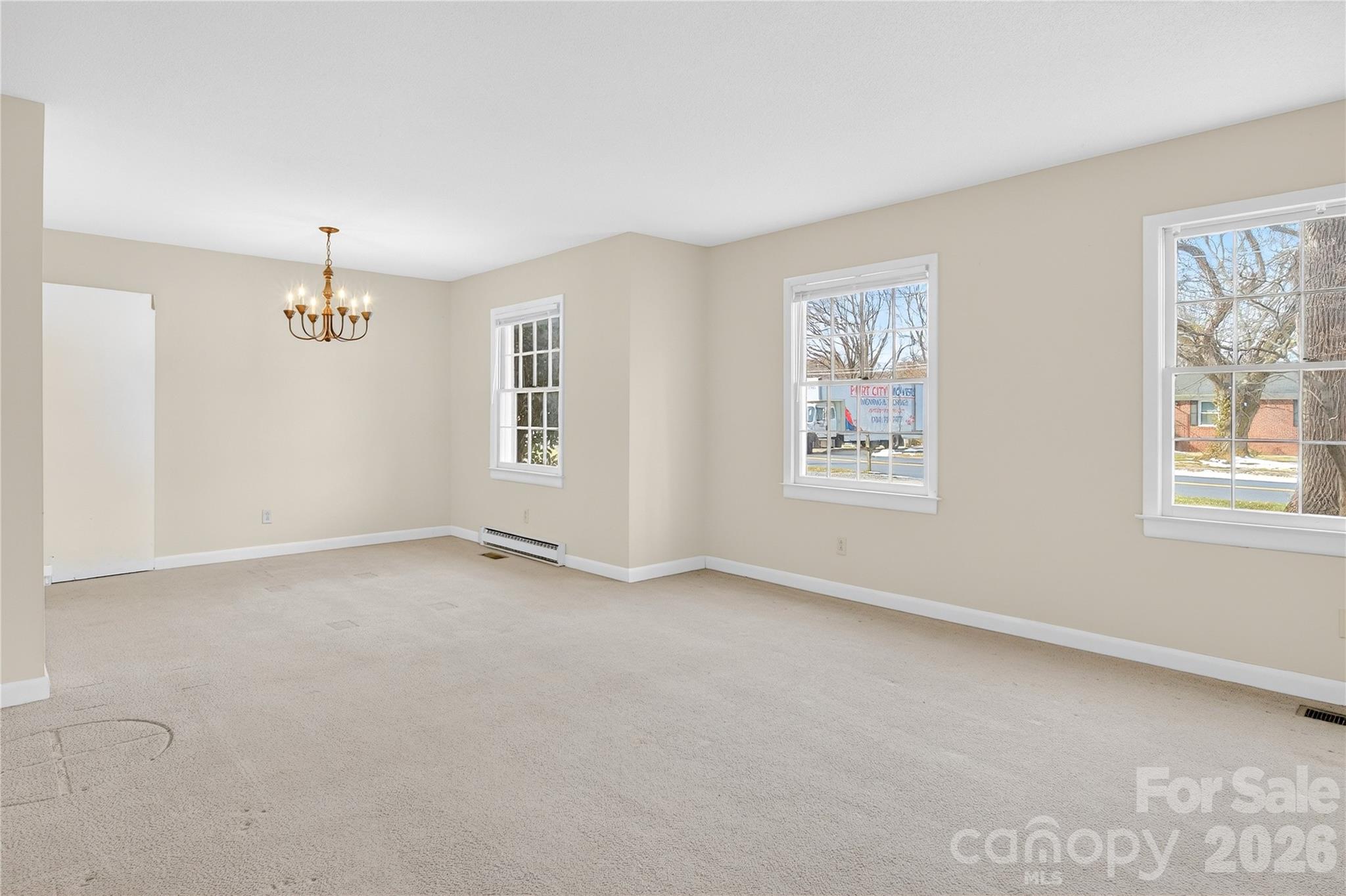852 Fieldstone Road Mooresville, NC 28115 - Photo 2 of 34 a view of an empty room with a window
