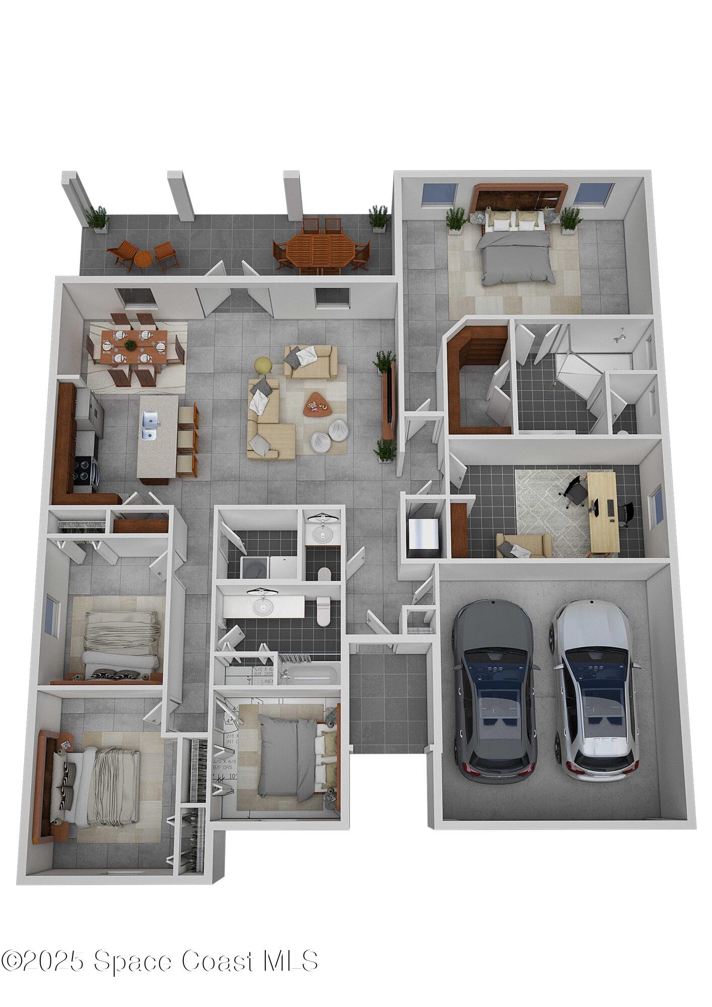 758 Bryant Road Palm Bay, FL 32908 - Photo 3 of 41 Model-F-Sealed-PLANS-signed-3