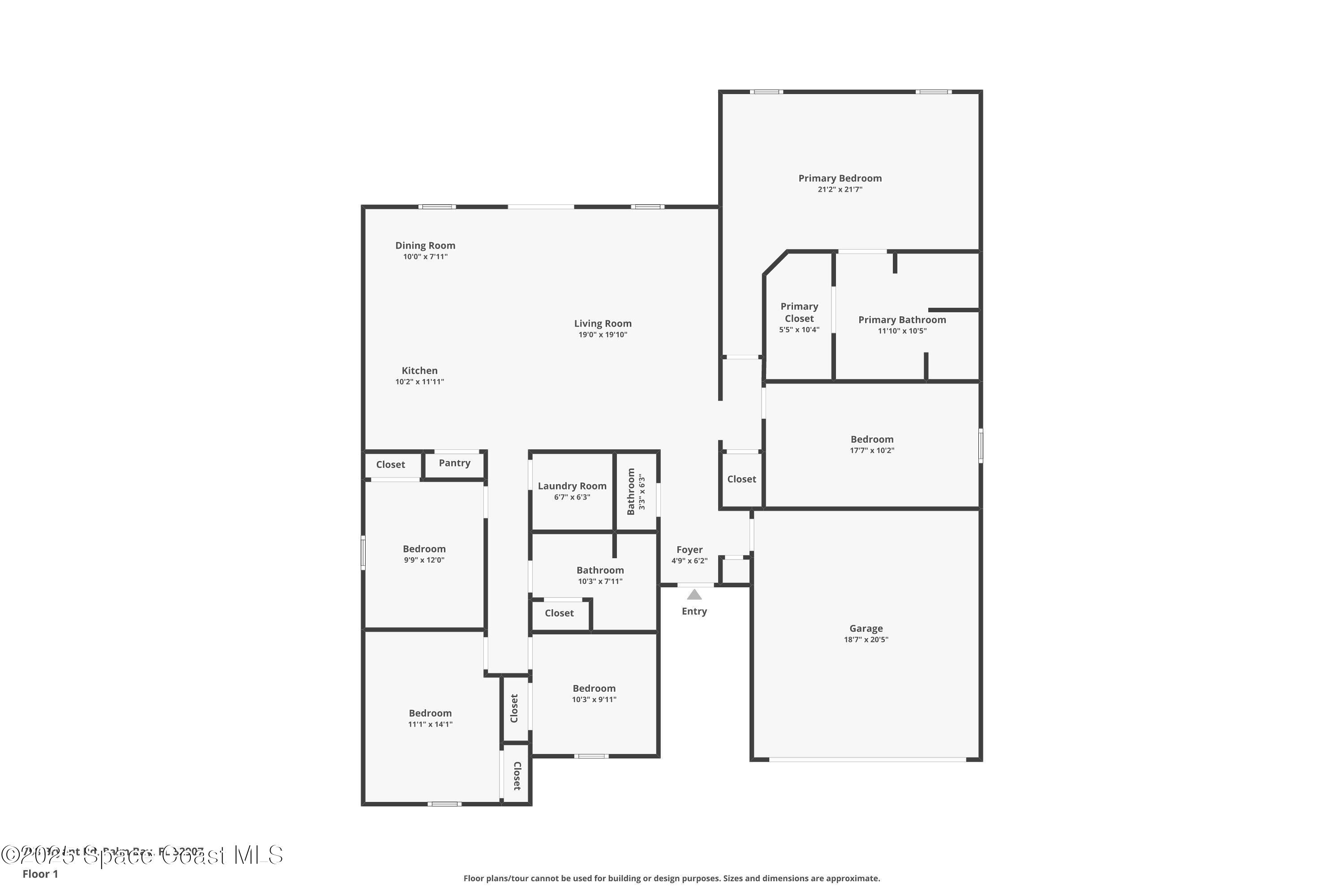 758 Bryant Road Palm Bay, FL 32908 - Photo 40 of 41 floor-1_909