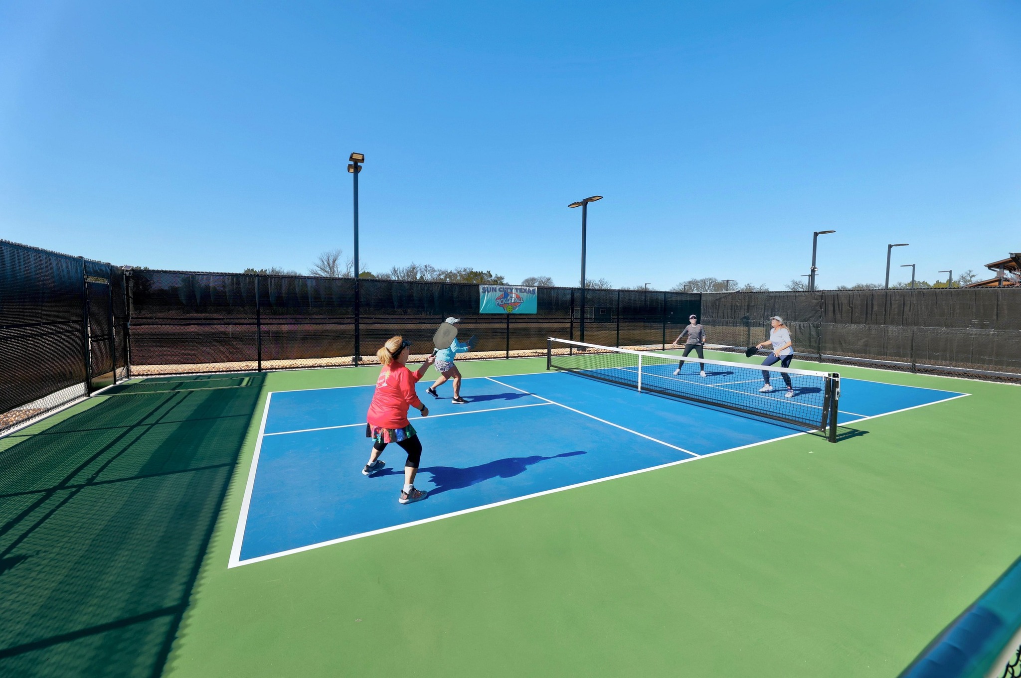 202 Yorktown Street Georgetown, TX 78633 - Photo 22 of 35 Pickle Ball courts are one of the MANY things offered at Sun City Georgetown