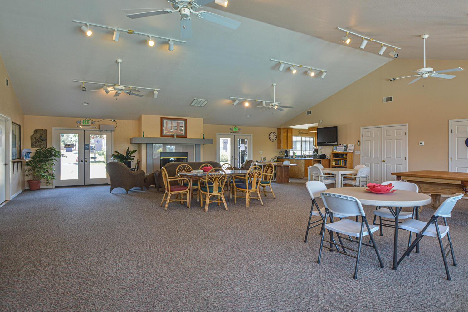 1400 West Marlette Street, Unit 45 Ione, CA 95640 - Photo 34 of 41 a view of a dining room with furniture and chandelier