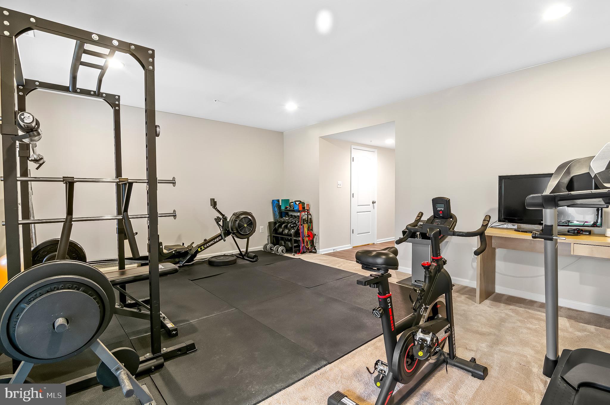 1022 Linden Drive Hanover, MD 21076 - Photo 5 of 42 a view of a room with gym equipment