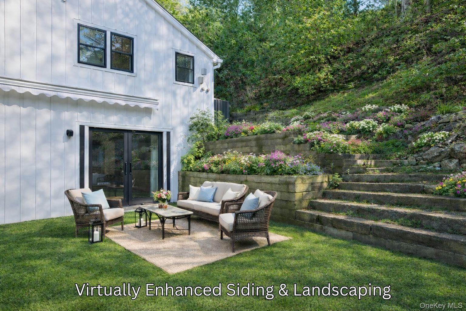 131 Fleets Cove Road Huntington, NY 11743 - Photo 33 of 41 a swimming pool with outdoor seating and garden