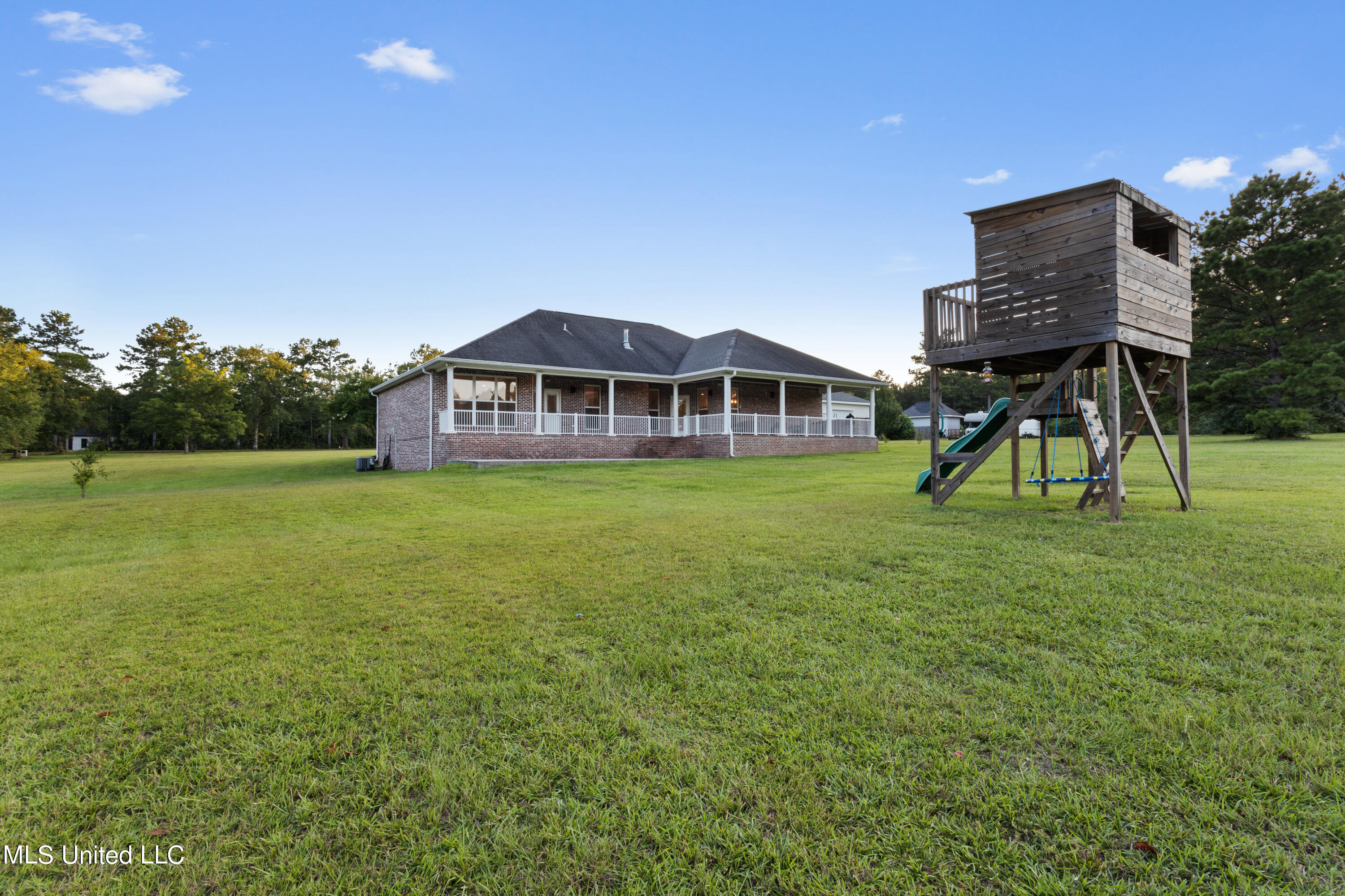 22386 Blackwell Farm Road Saucier, MS 39574 - Photo 53 of 84 Back of home and swingset