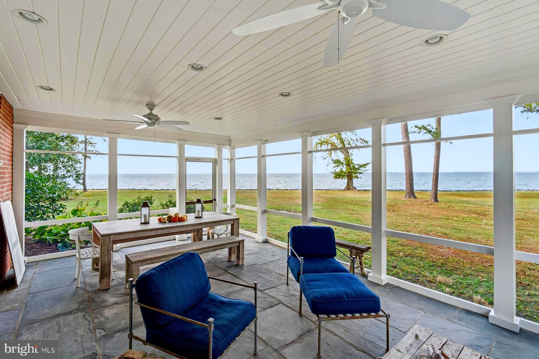 8612 Tilghman Island Road Wittman, MD 21676 - Photo 45 of 76 Screened Porch