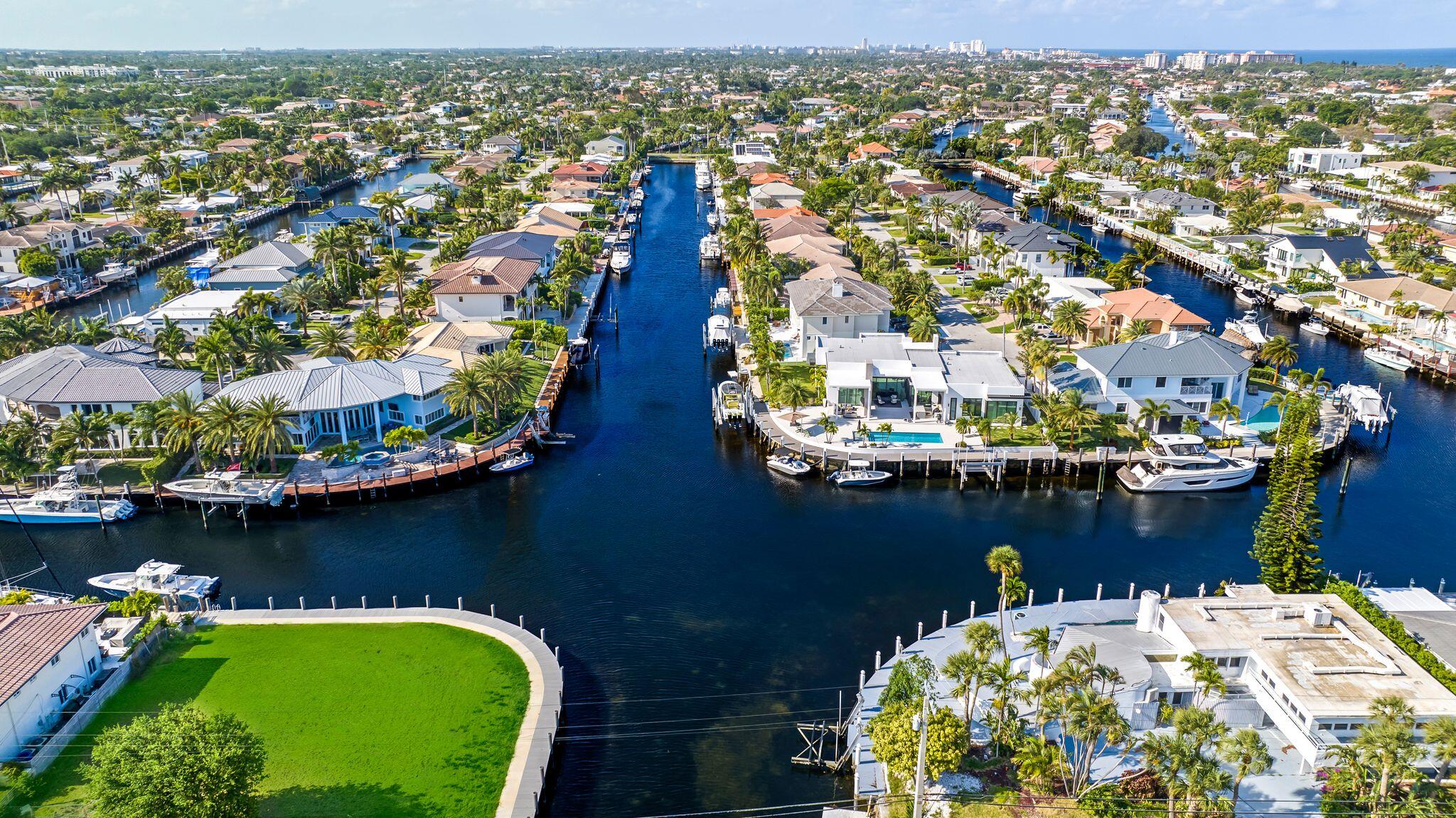 2511 Northeast 36th Street Lighthouse Point, FL 33064 - Photo 2 of 11 Aerial View