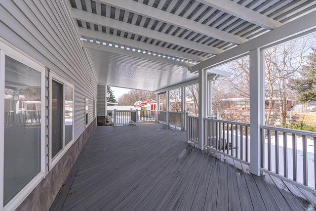 1045 Fox Farm Road Logan, UT 84321 - Photo 55 of 65 View of wooden deck