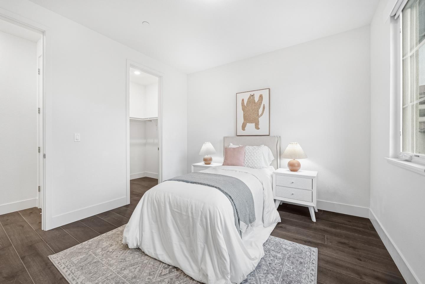 21504 Point Reyes Terrace Cupertino, CA 95014 - Photo 20 of 55 a bed room with a bed and a window