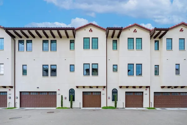 an aerial view of a building
