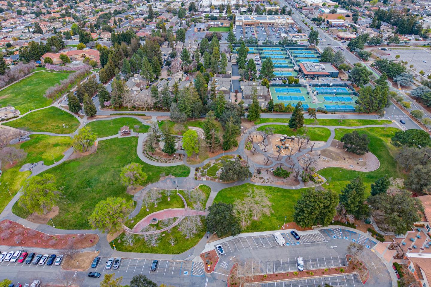 21504 Point Reyes Terrace Cupertino, CA 95014 - Photo 49 of 55 an aerial view of a city