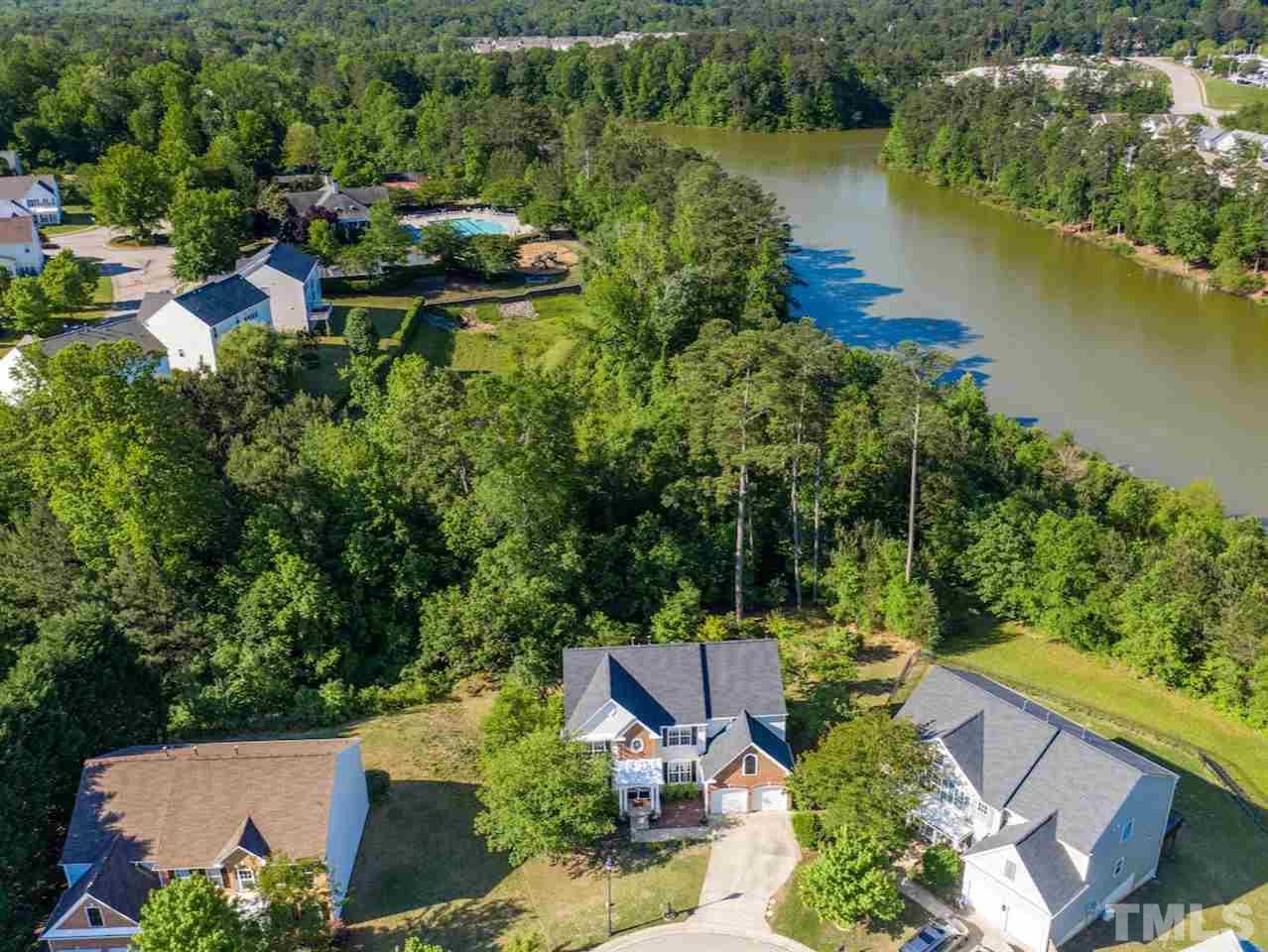 7780 Silver View Lane Raleigh, NC 27613 - Photo 2 of 30 Drone photograph can show us what the property looks like from a bird's perspective.